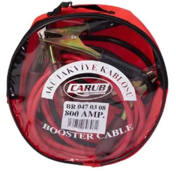 CARUB AKÜ TAKVİYE 16MM PROFESYONEL 800AMP 2.30MT ürün görseli 1
