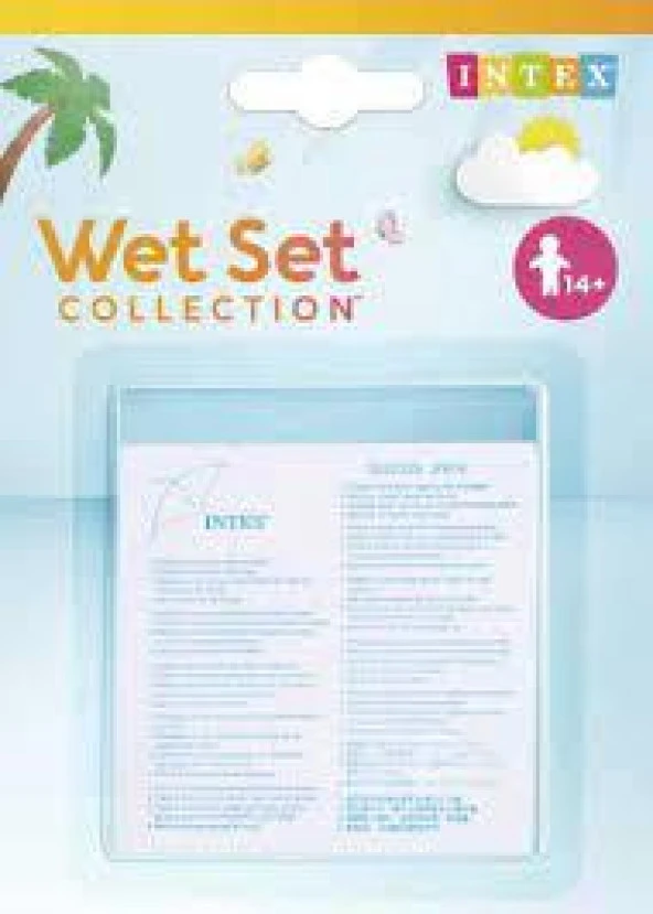 İntex 59631 Şişme Deniz Ürünleri Tamir Kiti 6lı 49 cm ürün görseli 1