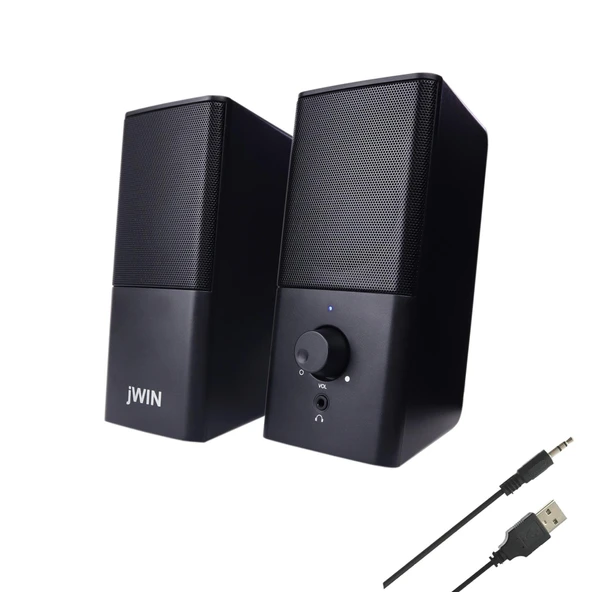 Jwin A-20 2'li USB Hoparlör ürün görseli 1