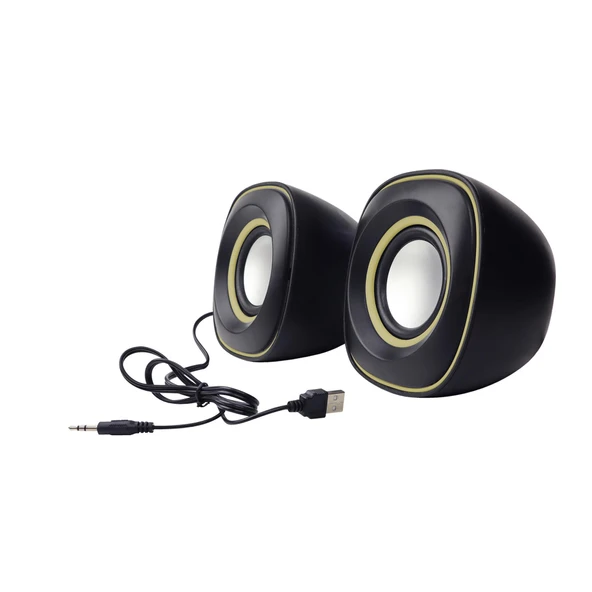 Jwin S-610 2'li USB Hoparlör - Sarı - Resim 2