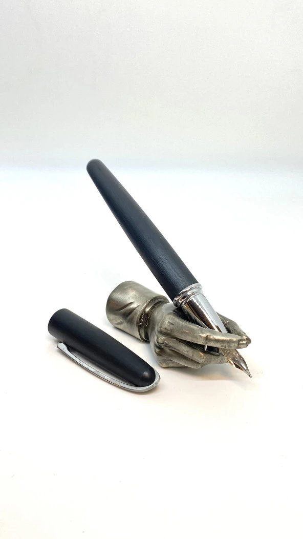 DivitPen Bluuuz Crow Feather Dolma Kalem ürün görseli 1