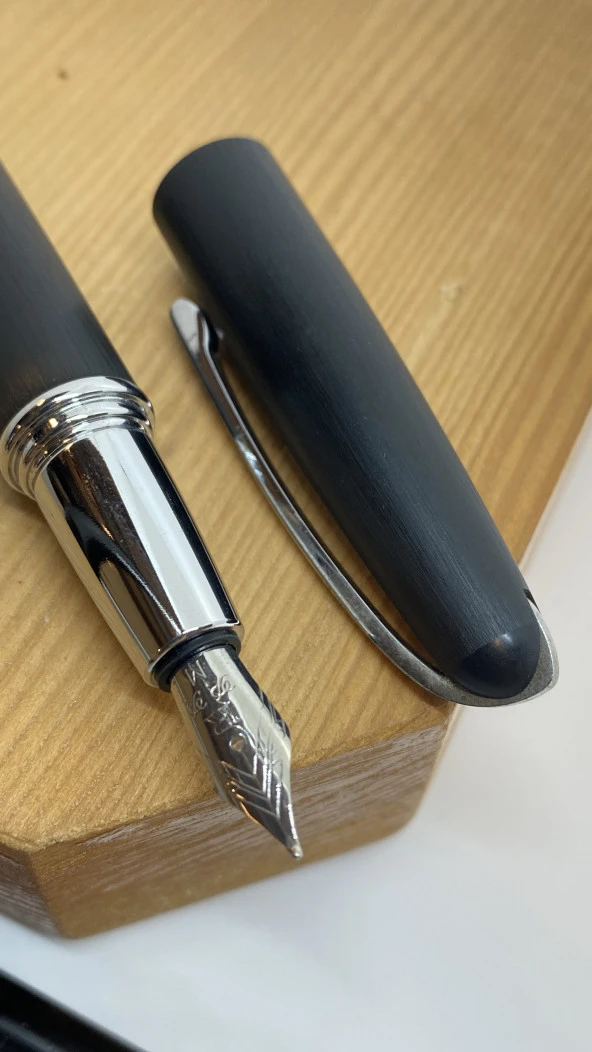 DivitPen Bluuuz Crow Feather Dolma Kalem - Resim 2