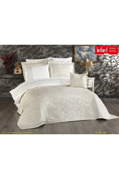 Brillant 43173 Jakar Dokuma 4 Parça Yatak Örtüsü ürün görseli 1