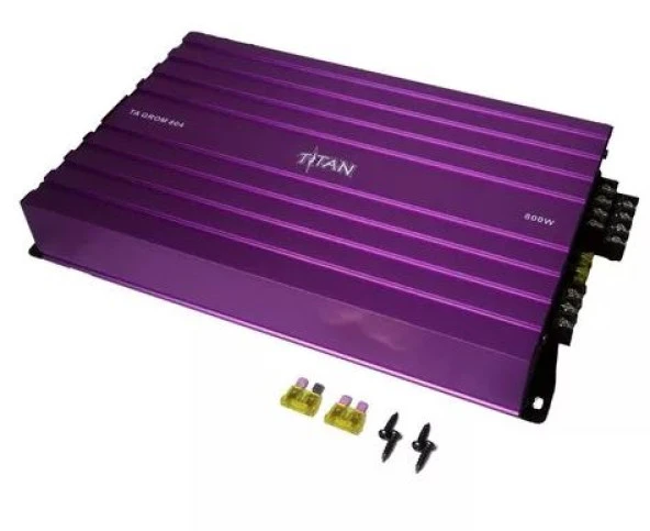 Magicvoice Titan804 4 Kanal Max 1600 Watt Oto Amfi - Oto Anfi ürün görseli 1