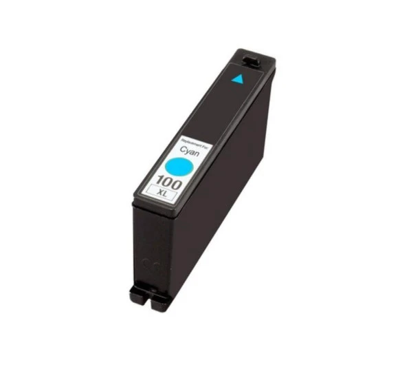 LEXMARK uyumlu 100XL (14N1093) Mavi Muadil Kartuş ürün görseli 1