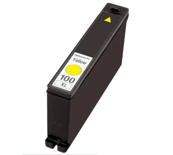 LEXMARK UYUMLU 100XL (14N1095) Sarı Muadil Kartuş ürün görseli 1