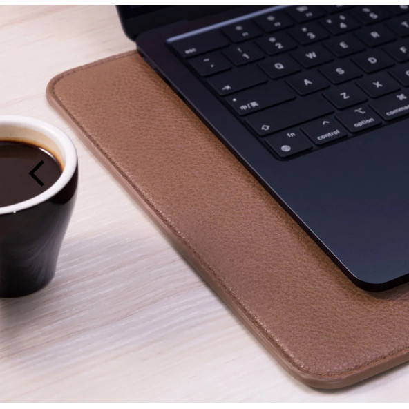 Macbook Hakiki Deri Kılıf - Resim 3