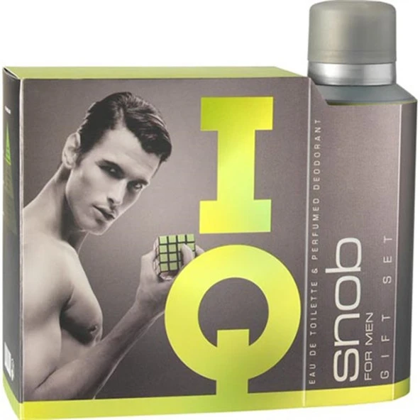 Snob Edt IQ 100ml + Deodorant 150ml Hediyeli Kofre Parfüm ürün görseli 1