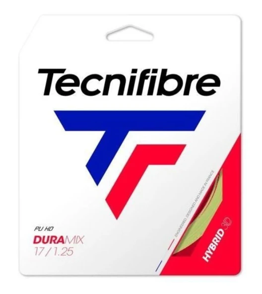Tecnifibre Duramix Beyaz 17/1.25 Tekli Kordaj 02GDU125XN ürün görseli 1