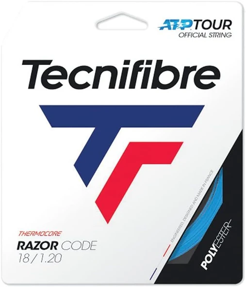 Tecnifibre Razor Code Mavi 18/1.20 Tekli Kordaj 04GRA120XU ürün görseli 1