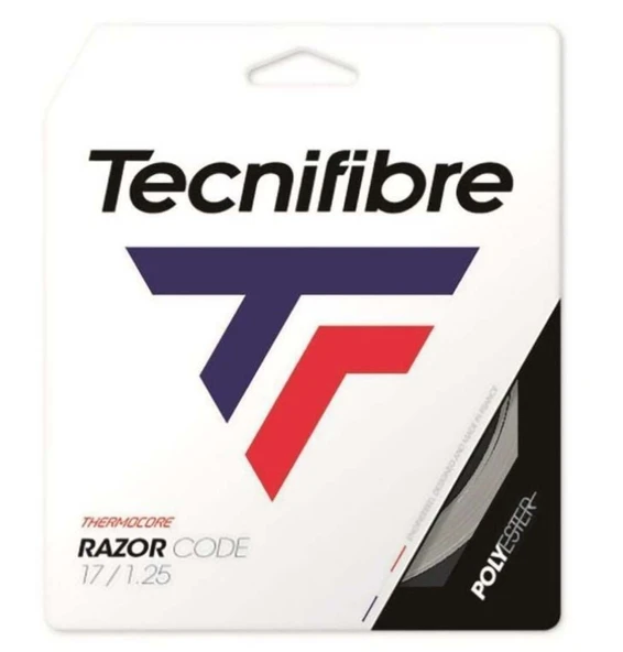 Tecnifibre Razor Code Beyaz 17/1.25 Tekli Kordaj 04GRA125XW ürün görseli 1