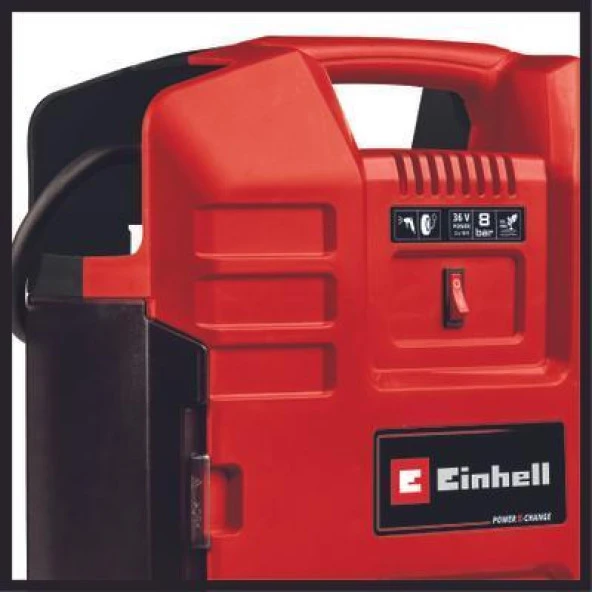 Einhell TE-AC 36/8 Li OF Set-Solo Akülü Taşınabilir Hava Kompresörü - Resim 5
