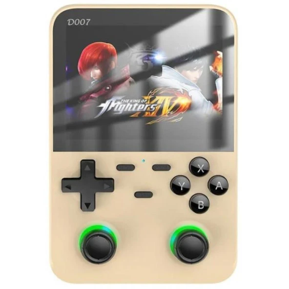 Cosmostech D007 Plus Android Taşınabilir Retro El Atarisi Game Oyun Konsolu HD IPS 3.5 Ekran -10.000+ Oyunlu Gold ürün görseli 1