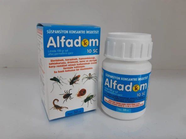 Alfadom 10 SC Kokusuz Haşere Öldürücü | 50 ml ürün görseli 1