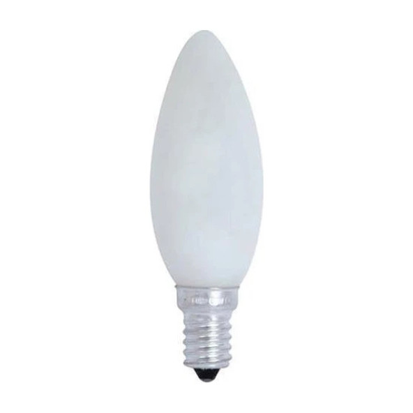 Horoz Soft Buji 60W E-14 Ince Duy Mum Ampul 10 Lu Paket ürün görseli 1