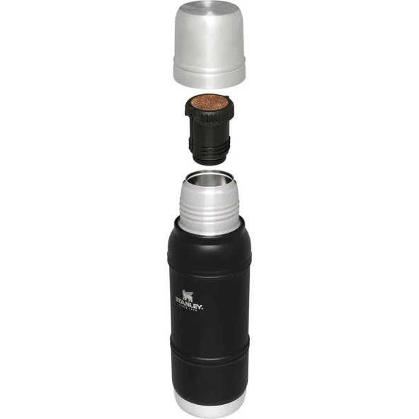 Stanley The Artisan Paslanmaz Çelik Termos 1 Lt - Black Moon - Resim 3