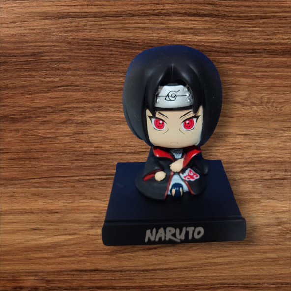 Anime Uchiha İtachi Oturan Mini Figür 10cm - Resim 2