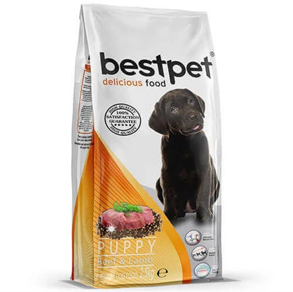 Bestpet Puppy Kuzu Dana Etli Yavru Köpek Maması 2,5 Kg ürün görseli 1