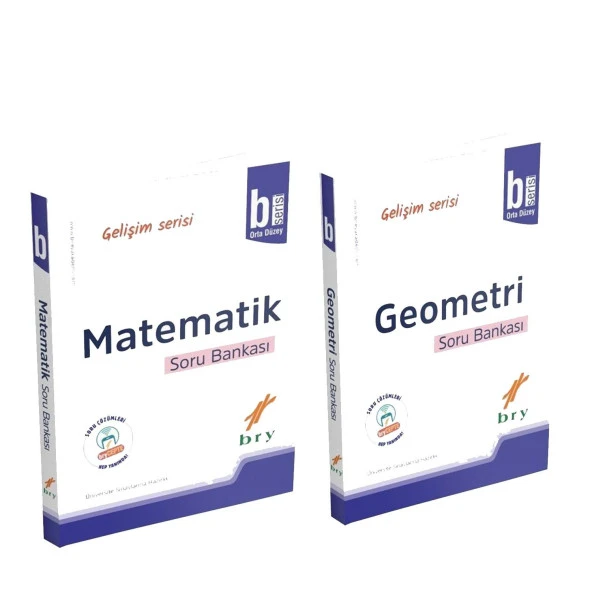 Birey Matematik ve Geometri B Gelişim Serisi Soru Bankası 2 Kitap Set ürün görseli 1