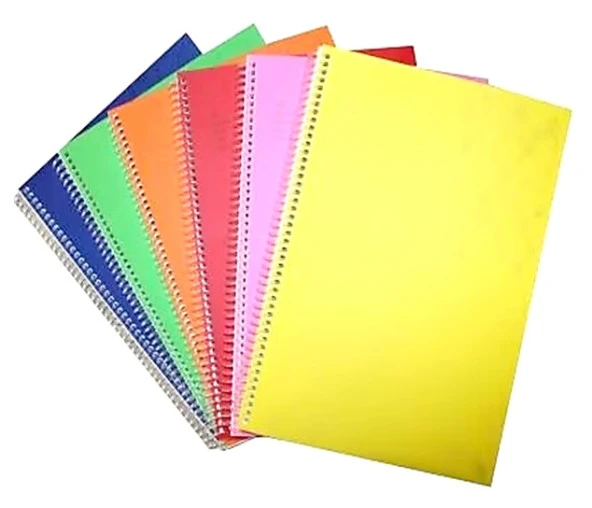 Çınar 120 Yaprak Çizgili A4 Defter Spiralli Karton Kapak ürün görseli 1