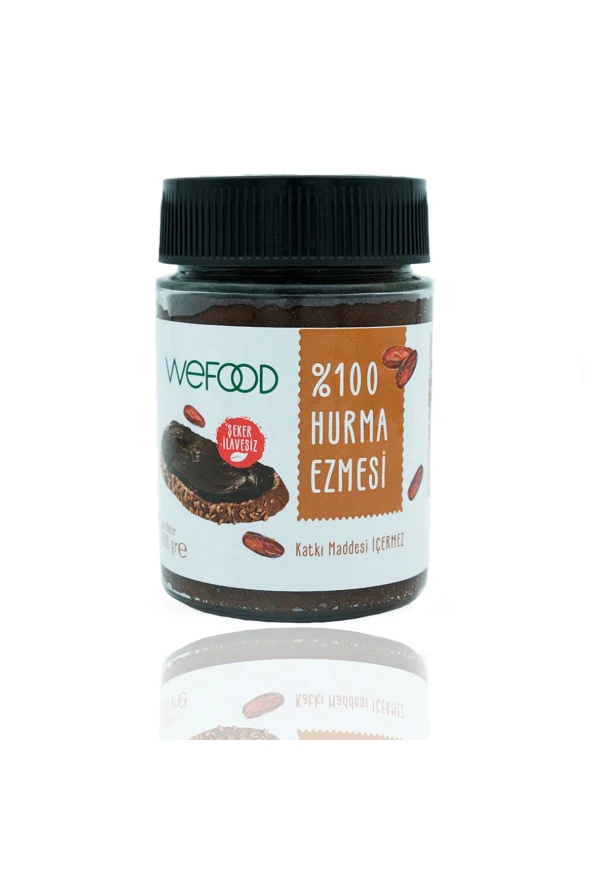 %100 Sade Hurma Ezmesi 400 gr (Hurma Püresi, Hurma Dolgusu) ürün görseli 1
