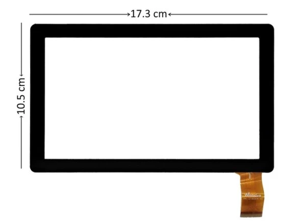 Kawai Teletab TT-05 uyumlu 7'' inçh Siyah Dokunmatik kebstts-0005-63259 ürün görseli 1