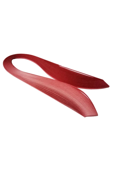 Hayal 3mm Koyu Kırmızı Renk Quilling Kağıdı - 100lü ürün görseli 1