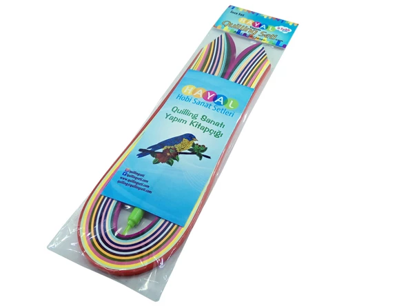 Hayal Quilling Seti - İnce Set - 30 Paket - Resim 8