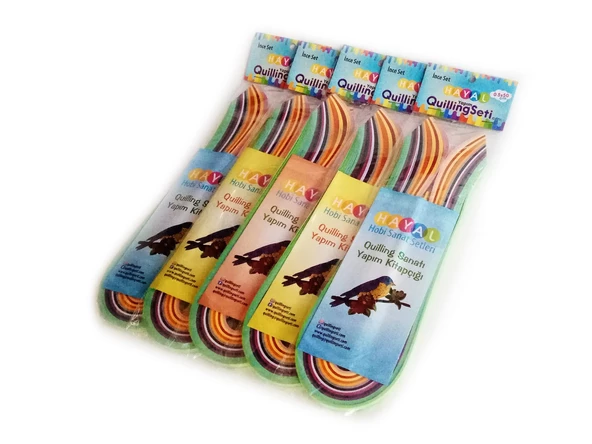 Hayal Quilling Seti - İnce Set - 30 Paket ürün görseli 1