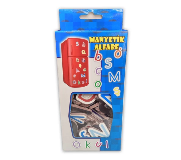 Manyetik Alfabe 74 Parça ürün görseli 1