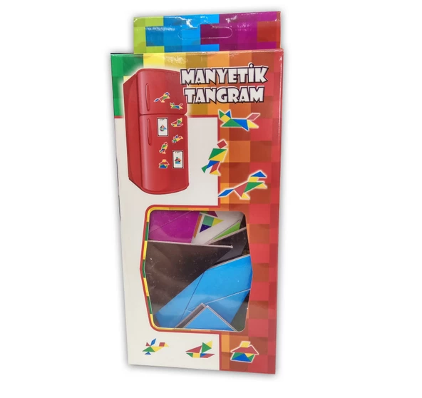 Manyetik Tangram 52 Parça ürün görseli 1