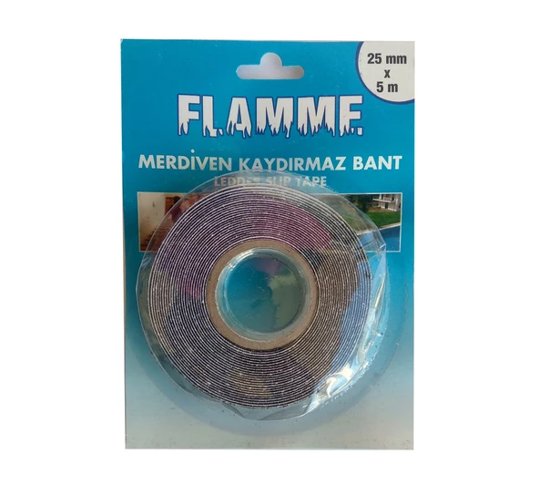 Merdiven Kaydırmaz, Zemin Kaydırmaz Bant - Siyah Renk 5 Mt ürün görseli 1