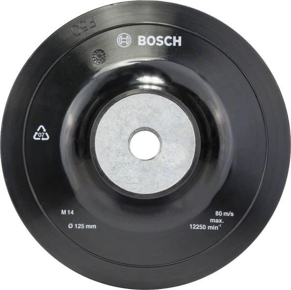 Bosch Fiber Disk İçin Taban 125mm ürün görseli 1