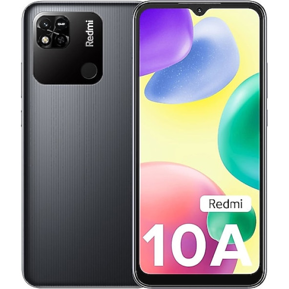 Xiaomi Redmi 10A 64 GB 4+1 GB Gri (İthalatçı Garantili) ürün görseli 1
