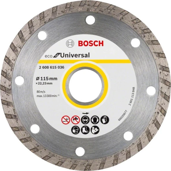 Bosch Eco Turbo Elmas Kesme Diski 125mm ürün görseli 1