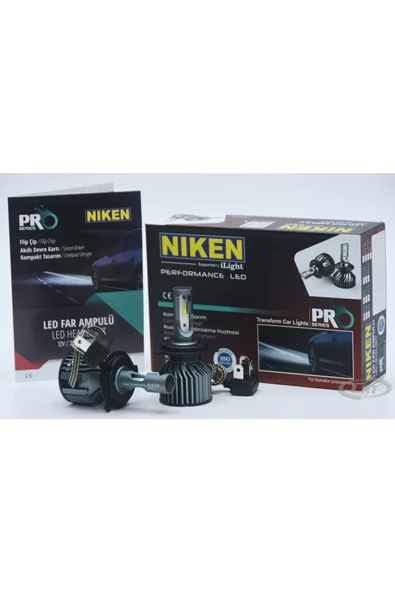 Xenon Pro Serisi H4 Led Far Ampul Şimşek Etki N6 ürün görseli 1