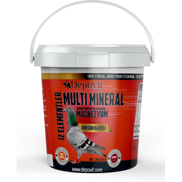 DEPOVİT MULTİ-MİNERAL TOZ 2,5 KG ürün görseli 1