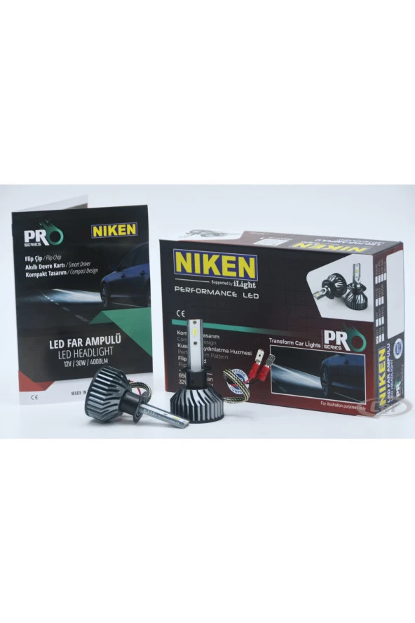 H3 Led Xenon Far Ampul Şimşek Etki Pro Serisi ürün görseli 1