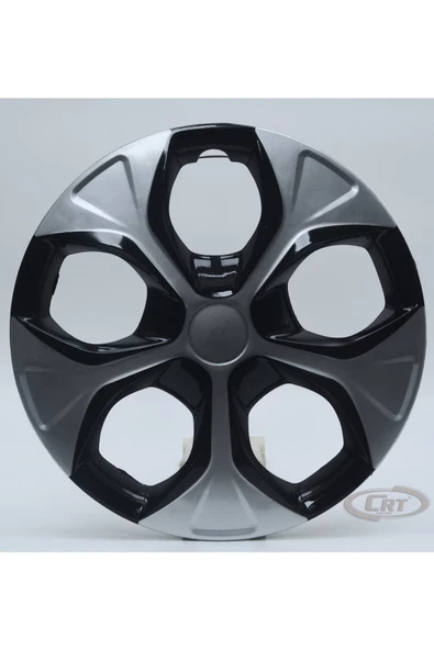 Jant Kapağı Siyah-gri Kırılmaz 14" Universal Model (Amblem Hediyeli) (1 Adet) ürün görseli 1