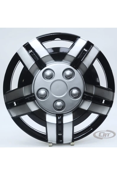 Jant Kapağı Siyah-gri Kırılmaz 16" Fiat Ducato Model (AMBLEM HEDİYELİ) (1 ADET) ürün görseli 1