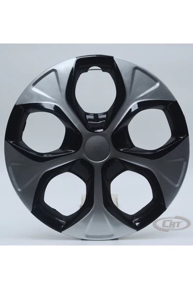 Jant Kapağı Siyah-gri Kırılmaz 12" Universal Model (Amblem Hediyeli) (1 Adet) ürün görseli 1