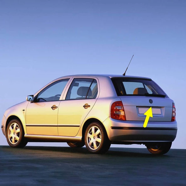 Skoda Fabia MK1 HB 2005-2008 Arka Bagaj Kapağı Açma Kolu 6Y0827574K ürün görseli 1