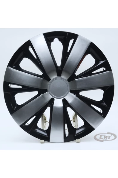 Jant Kapağı Siyah-gri Kırılmaz 14" Vw Model (Amblem Hediyeli) (1 Adet) ürün görseli 1
