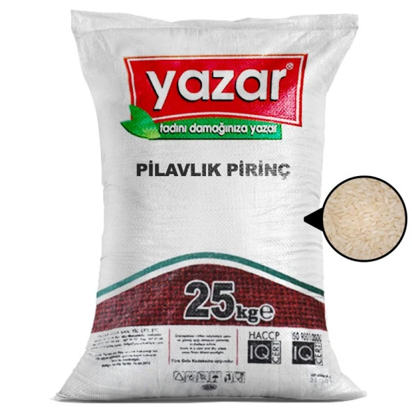 Yazar Kırmızı Çizgili Yerli Pirinç (Ata Tohumu) 25 Kg ürün görseli 1