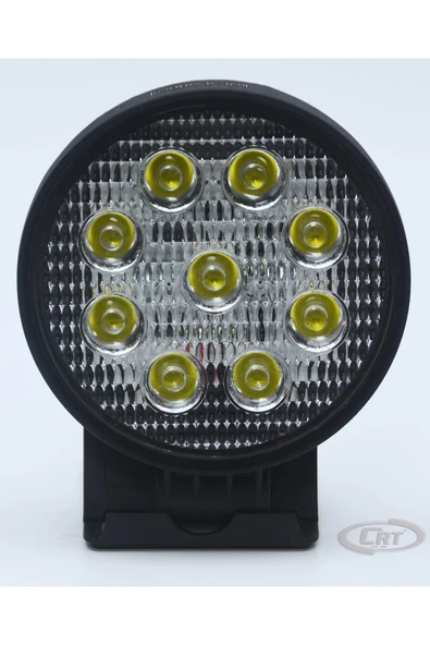 Yuvarlak Çalışma Lambası 9 Led Pro Seri - Resim 2