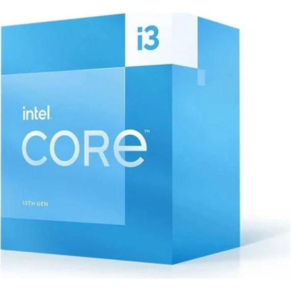 Intel Core i3 13100F 3.40GHz 4 Çekirdek 12MB Önbellek LGA1700 Soket 10nm Kutulu Box İşlemci ürün görseli 1