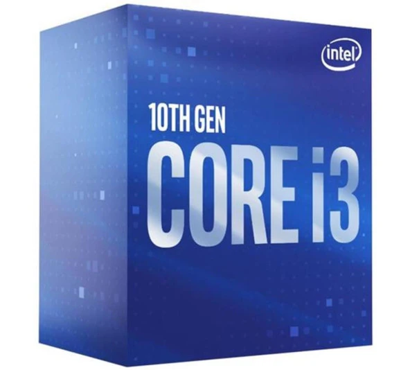 Intel Core i3 10100 Soket 1200 3.6GHz 6MB Önbellek 4 Çekirdek 14nm İşlemci Box UHD630 VGA (Fanlı) ürün görseli 1