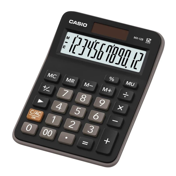 Casio MX-12B 12 Hane Masa Üstü Hesap Makinesi ürün görseli 1