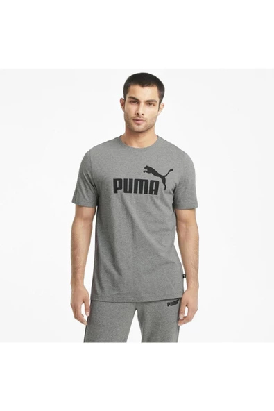 Puma Ess Logo Tee T-Shırt - Resim 3