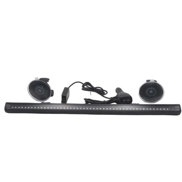 Çakar lamba 12-32v esnek model 44cm vantuzlu çakarlı mavi-kırmızı / LAPA544 ürün görseli 1